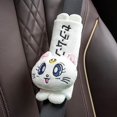 thumbnail image 4 of Lindo De Dibujos Animados Reposacabezas De Coche Rosa Luna Gato Almohada Lumbar Asiento Cojín Kawaii Almohadilla Espejo Cubierta, 4 of 4
