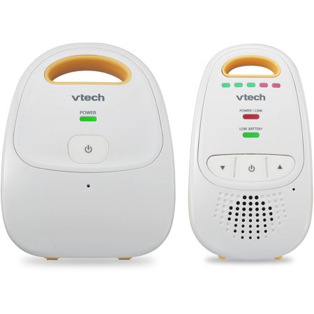 UPC: 0735078031044 | VTech DM111 Safe & Sound DECT 6.0 Digital Audio Baby Monitor with Belt Clip  1 Parent Unit  White