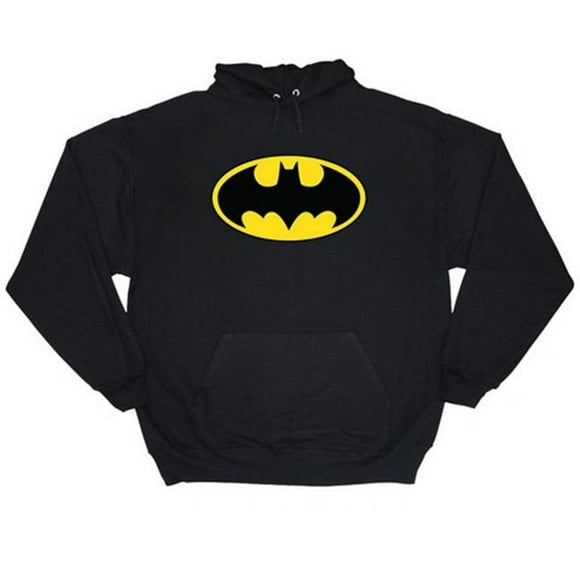 Trevco Batman-Classic Logo - Pull-Over Adulte - Noir&44; 3X