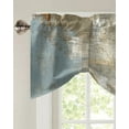 thumbnail image 2 of Grey Abstract Art Painting Small Curtain Rod Pocket Short Curtains Home Decor Partition Cabinet Door Window Curtains, 2 of 6