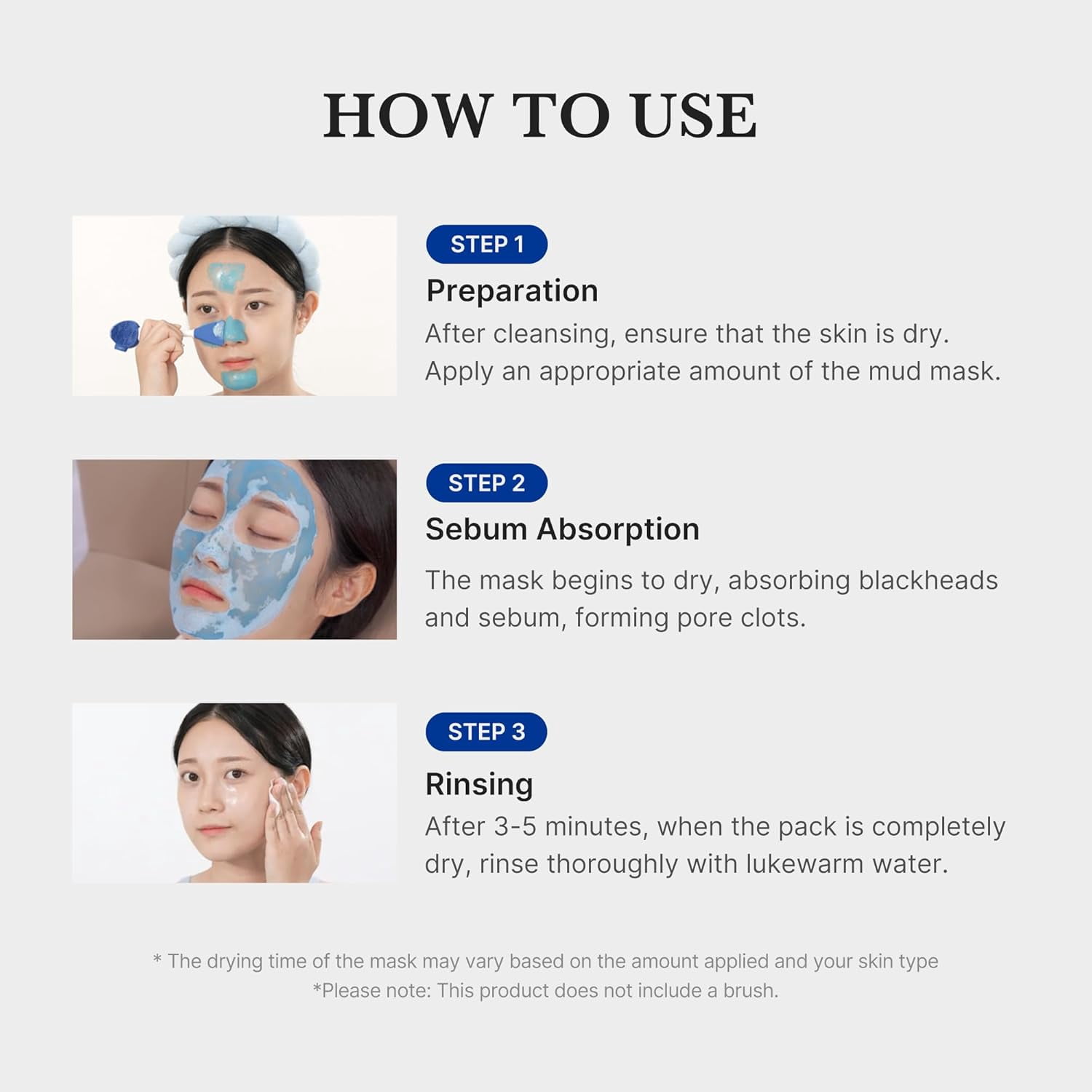 Medicube Face Mask Duo Set – Collagen & Clay Complexes, Hydrating and Smoothing Care, 2 Masks +JELLY BRUSH