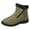 Green, variant on EKVAHL Snow Boots for Women Winter Waterproof Warm Zip Ankle Boots Water Resistant Snow Winter Boots,Plush Lined Cold Weather Slip On Flat Boots