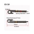thumbnail image 1 of 100pcs Eyeglasses Spring Hinge Repair Broken Glasses Accessory Eyewear Repair Parts 69-5, 1 of 6