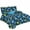 Blue, variant on Twin Size 6-Piece Bedding Set Soft Patchwork Print with Toy Pillow & Colorful Sheets