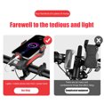 thumbnail image 1 of Faro LED 4 en 1 para bicicleta con soporte para teléfono para bicicleta de montaña bocina banco de energía JShteea Accesorios para bicicletas, 1 of 9