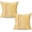 Yellow, variant on Spring Outdoor Waterproof Throw Pillow Covers 18x18 Set of 2 Green Sunbrella Decorative Cushion Cases Porch Decor for Patio Bench Garden Furnitures Couch Sofa,Sage Green Lines Stripes
