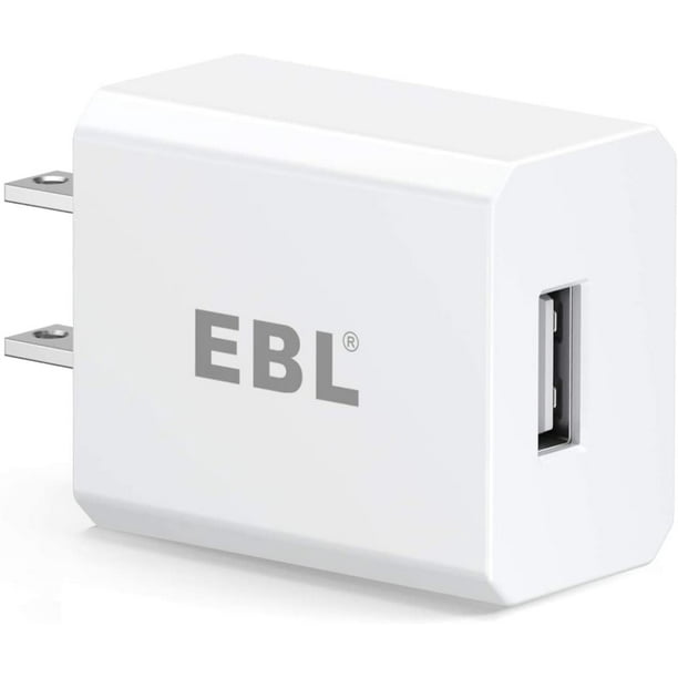 Chargeur mural USB EBL, chargeur USB 5V 2.1A pour alimentations de chargeur  EBL (modèle: C9008 C9010N FY-408 FY-409) 