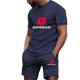 thumbnail image 5 of 2024 Nuevo conjunto de moda de fitness para hombres Conjunto de ropa deportiva casual para hombres Ropa deportiva de secado rápido Camiseta de manga corta + pantalones cortos Conjunto de 2 piezas, 5 of 5