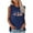 Navy, variant on IROINNID Sleeveless Tank For Women Fashion Comfortable Casual Top Round Neckline Women Tops 4th Of July