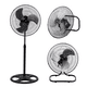 thumbnail image 1 of Ventilador 3 En 1 Pared Piso y Pedestal 3 Aspas 3 Velocidades 18 Pulgadas Kingsman, 1 of 7