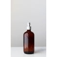 thumbnail image 2 of Apothecary Amber Glass Mist Bottle With Silver Aluminum Mist Nozzle, 2 of 2