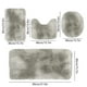 thumbnail image 3 of Uuiauoio Solid Color Bath Mats 4 Set,Bathroom Rugs,Toilet Mats Universal,Soft and Comfortable,Water Absorption,Non-Slip Thick Washable,Easier to Dry(15.7x31.5in,15.7x23.6in,15.7x19.6in,15.7x14.9in), 3 of 7