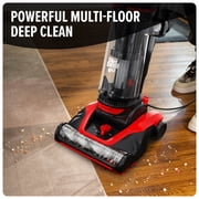 Dirt Devil Bagless Upright Vacuum Cleaner, Multi-Surface Extended Reach+, Pet Friendly, Above Floor Cleaning, Upholstery Tool, UD76330V, Black