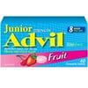 Junior Strength Advil Ibuprofen Tablets USP 100 mg Fruit 40 Chewable Tablets