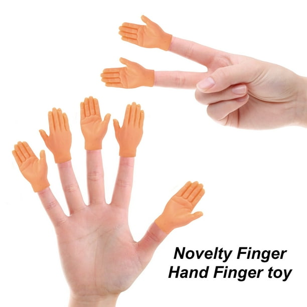 210pcs Novelty Funny Finger Hands And Finger Feet Set Fun Tiny Finger