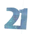 thumbnail image 4 of 6pcs 50th Banner Hanging Strings Decoración de Cumpleaños BLESIY 21 de la bandera del cumpleaños, 4 of 6