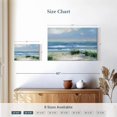 thumbnail image 4 of Elephant Stock Coastal Breezes Wall Art - Horizontal Canvas Wall Art - Living Room Wall Decor - Beach Canvas - Gray And Blue Decor By Sally Swatland - 12" x 8", 4 of 8