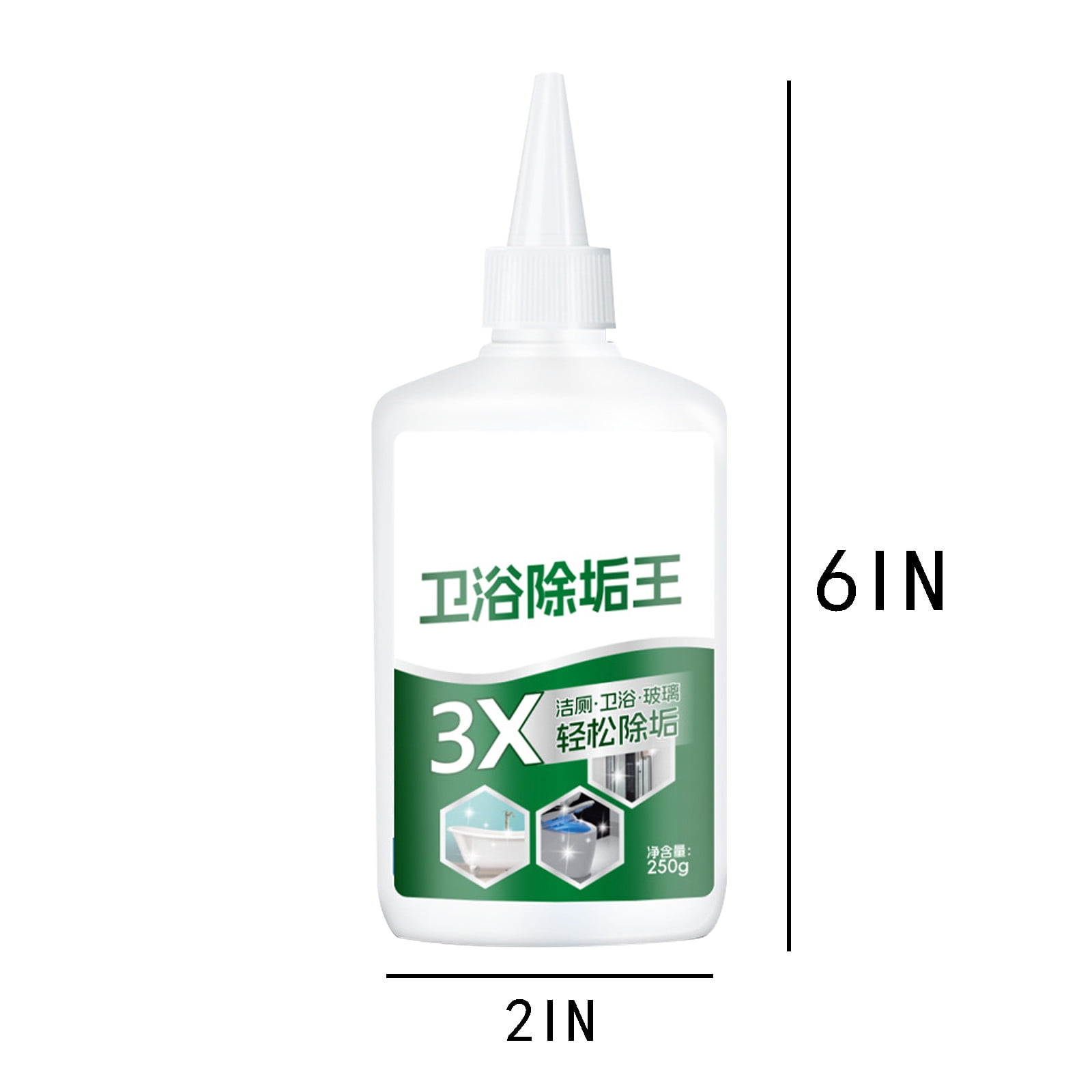 HOARBOEG 1Pcs 250ml Bathroom Multi-Purpose Cleaner Spray – details