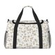 thumbnail image 1 of Disketp Vintage Stylized White Color Bolsa de Viaje Tipo Duffle, Bolso de Mano para Fin de Semana para Mujer, Bolsa de Gimnasio Ligera para Hombre, Esencial para Viajes, 1 of 7