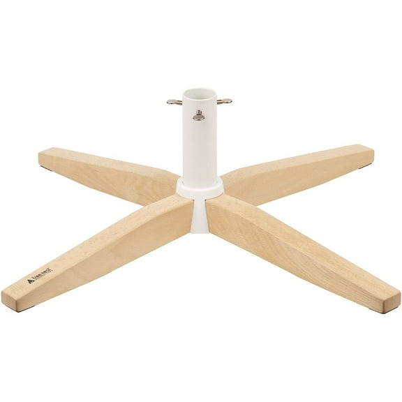 Tree Nest Medium Gentle Christmas Tree Stand for Artificial Trees, White