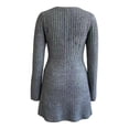 thumbnail image 2 of Vestido George Talla EG Acanalado Línea A Oxford, 2 of 4