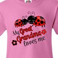 thumbnail image 4 of Inktastic My Great Grandma Loves Me with Cute Ladybugs Youth T-Shirt, 4 of 5