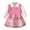 Q19-Pink, variant on UAYOTSE Girl's 3 Piece Outfit Flounce Sleeve Button Down Shirt V Neck Sweater Vest Plaid Skirt Set,Sizes 9-12 Months