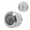 thumbnail image 1 of Motorcycle Handlebar Thermometer Clock  Weatherproof Temperature Gauge for Vehicles 7/8in-1in, 1 of 7