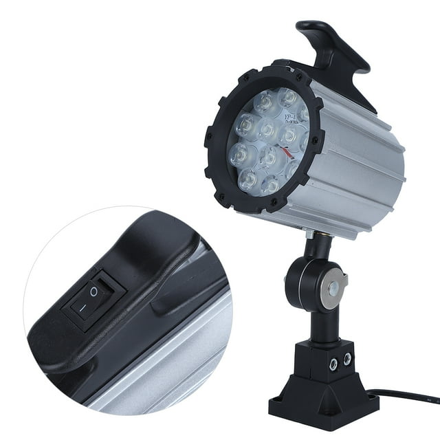 Soft Waterproof Tool Working Lamp, Designed With Heat Sink Led Working Light, Working Industrial Lighting For Indoor And Outdoor Machsine Tool