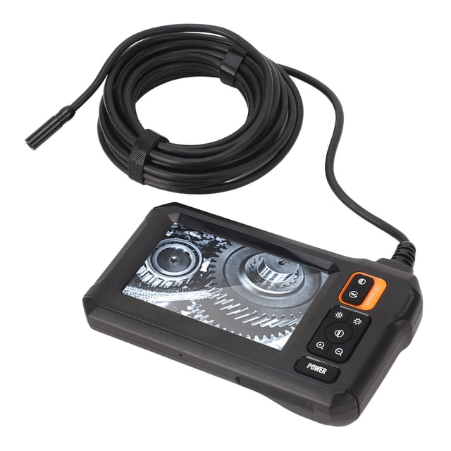 Boroscopio Articulado, Cámara De Inspección De Endoscopio Industrial 1080P HD Con Sonda Articulada De 8 Mm, Alcance De Inspección De Video Con Luz