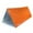Orange, variant on Emergency Tube Tent for Survival - 2 Person Waterproof Shelter for Hiking, Camping & Disaster Preparedness - Lightweight Life Tent with Reflective Strips