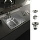 thumbnail image 2 of Fregadero Acero Inoxidable AVERA Empotre PAF02S, 2 of 11