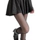 thumbnail image 1 of Thin Seamless Pantyhose For Women and Girls Fashionable Wavy Texture Comfortable And Stretchy Body Stockings White milk, 1 of 4