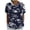Dark Blue, variant on My Items Shirts for Women Women's Long Sleeve Shirts Womens Loose 1/2 Long Sleeve Blouse Tops Solid Casual Short Sleeve Shirt Blouse Xxxxxl
