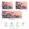 thumbnail image 4 of Dailycode Satin Pillow Case Standard Silk Pillow Cover for Hair and Skin Envelope Closure Pink Peach Blossoms 20"x26", 4 of 9