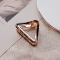 thumbnail image 3 of Large Hair Claw Clips Triangle Hollow Out Geometric Hairpins Jaw Clips Barrettes, 3 of 8