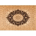 thumbnail image 1 of Ahgly Company Indoor Rectangle Medallion Orange Traditional Area Rugs, 4' x 6', 1 of 1