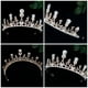 thumbnail image 2 of KAKOWELY Tiara de boda, diadema de novia, corona nupcial, tiara de decoración, corona de ceremonia, tiara, 2 of 3
