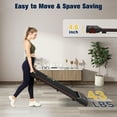 Incline Walking Pad Under Desk Treadmill Portable with Remote 265LBS 2.25HP Workout Fitness