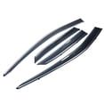 thumbnail image 5 of Ikon Motorsports Window Visors Compatible with 2016-2022 Lexus RX350 RX450h AL20, Polycarbonate Vent Deflector Rain Guard W/ Chrome Trim 4Pc Set, 5 of 9