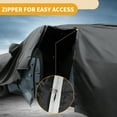 thumbnail image 6 of Unique Bargains Durable Waterproof Car Cover with Reflective Strips Black for S60 Sedan 190.94"x75.2"x51.18", 6 of 8