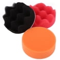 thumbnail image 3 of Kit de Almohadillas de Pulido de Esponja, 3 Pulgadas, 12 UDS. Con Adaptador de Taladro, Pulidor Profesional para Coche, 3 of 7