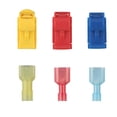 thumbnail image 2 of 60pcs T-Taps Wire Terminal Connectors Assortment Kit, Self-Striping Electrical Tap Connectors, with Quick Splice Terminals, and Fully Insulated-Male Spade Terminals (22-10 AWG), 2 of 8