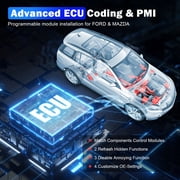 XTOOL D9S Professional All System Diagnostic Tool Bidirectional OBD2 Scanner Bluetooth, Topology Mapping, Key Fob Pr0grammer, AI-Assisted, ECU Cod-ing, PMI, 45+ Resets, FCA, 3-Year Update
