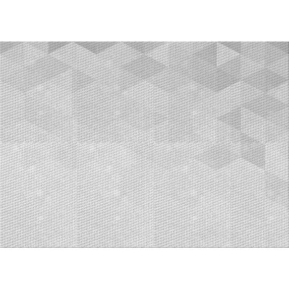 Ahgly Company Machine Washable Indoor Rectangle Transitional Gray Cloud Gray Area Rugs, 6' x 9'