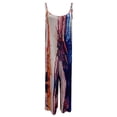 thumbnail image 4 of LSLJS Combishort à Poches Décontractée Boho à Rayures Imprimées pour Femmes, Combinaison Longue à Bretelles, Cadeaux pour Femmes, 4 of 5