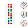 thumbnail image 2 of Shisuyan 30 Sheets Letters Page Markers Novelty Alphabet Tabs Notebook Adhesive Alphabet Tabs, 2 of 7