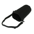 thumbnail image 2 of Insulated Bottle Cool Bag with Strap, Neoprene, Black, 3 Sizes for Choose 64oz, 2 of 9