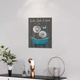 thumbnail image 2 of Farmhouse Bathroom Wall Art Rustic Dandelion Butterfly Bathroom Pictures Wall Decor Country Teal Bathtub Bathroom Wall Decor Relax Soak Unwind Bathroom Signs Canvas Painting Modern Home Artwork Framed, 2 of 6