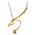 thumbnail image 2 of RXIRUCGD 26 Letter Small Tassel Necklace, 2 of 3